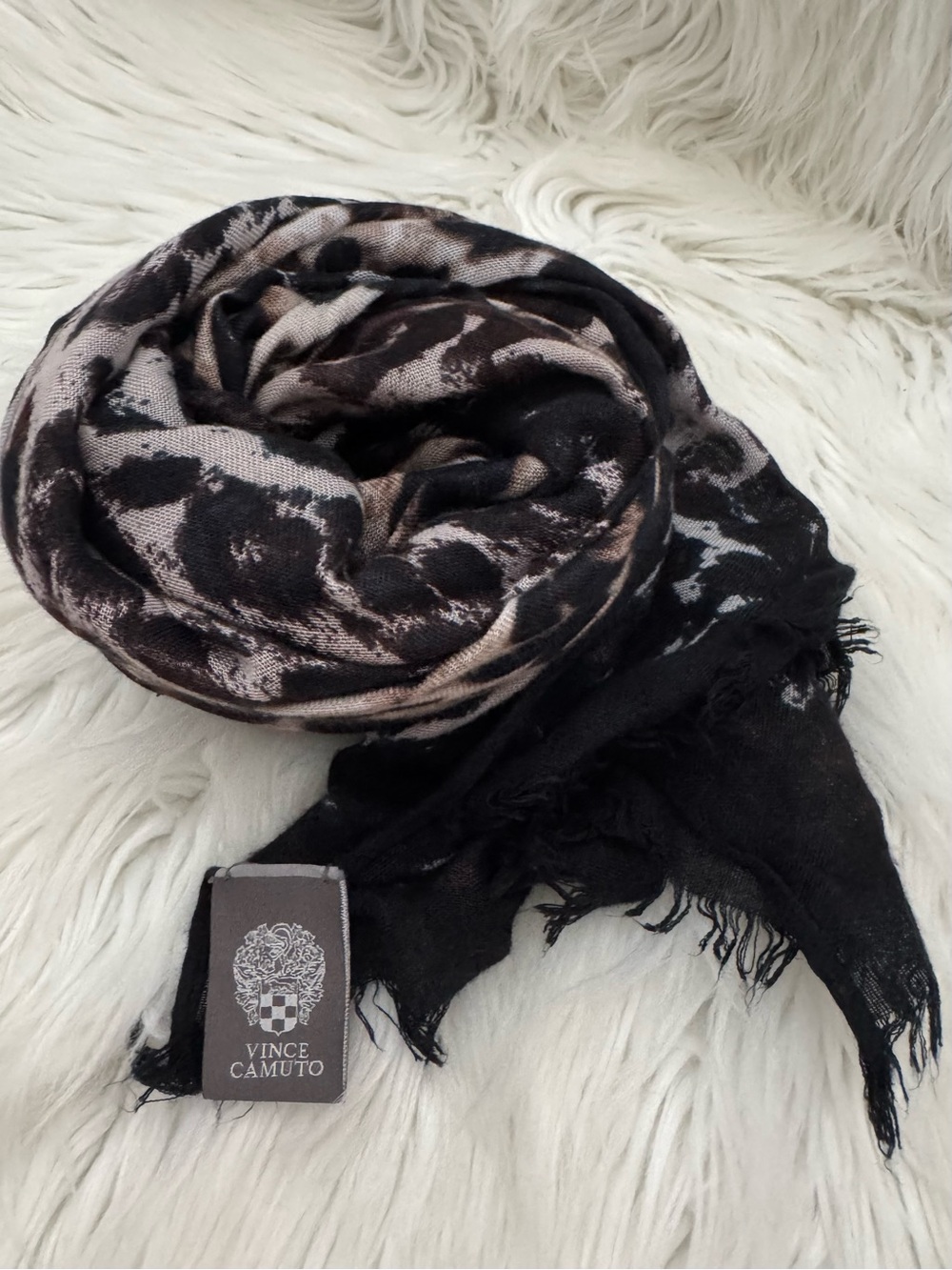 Vince Camuto Animal Print Scarf